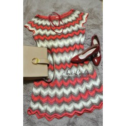 Návod na pletené šaty Missoni, vel. 42